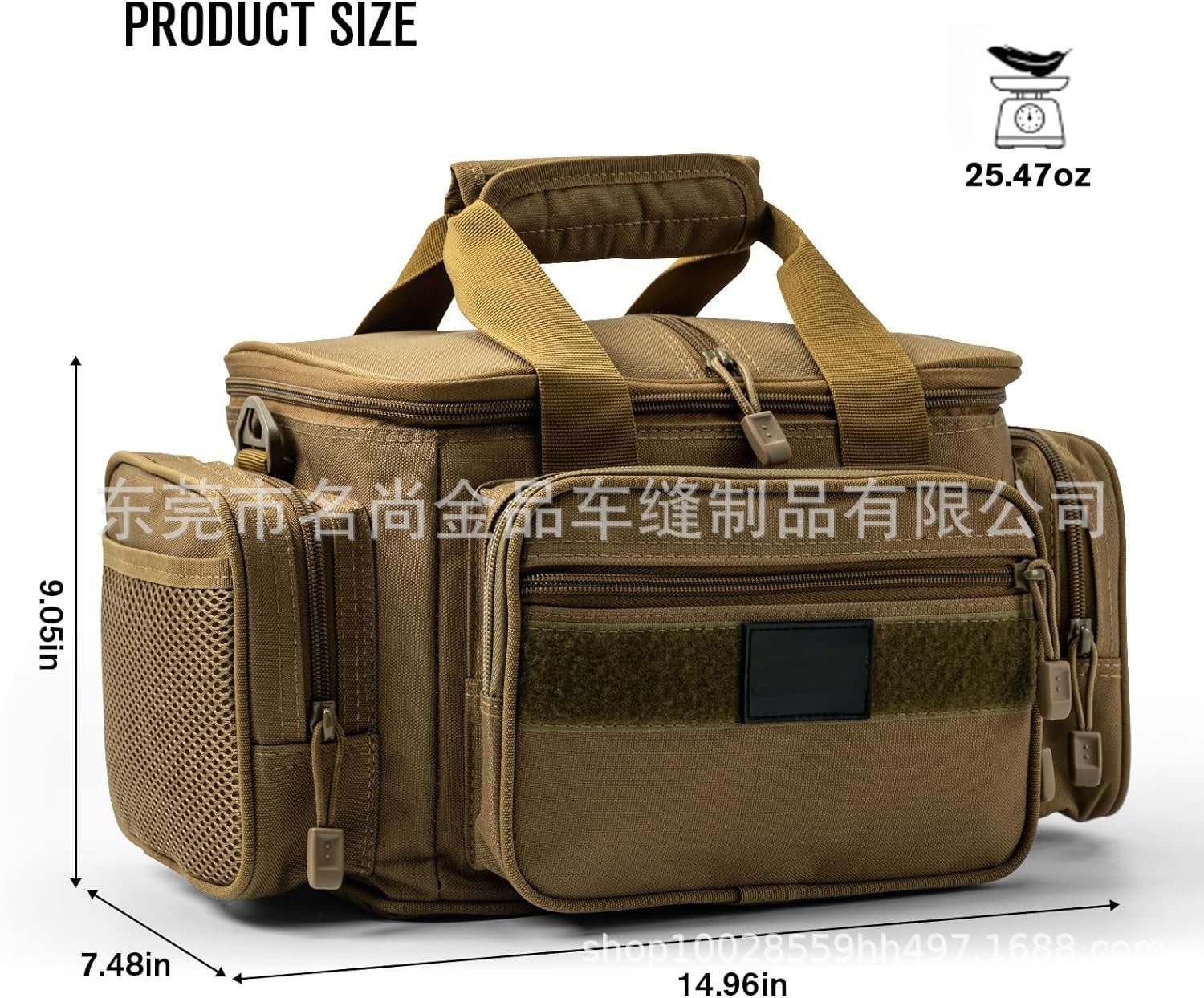 Tactical Outdoor Backpack for Fishing Gear and Bait